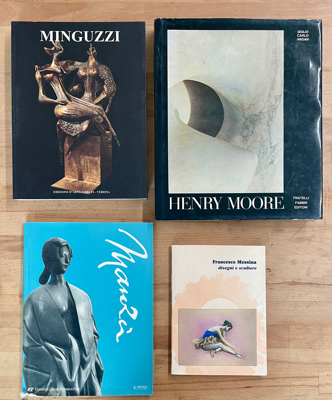 SCULTURA ITALIANA E INTERNAZIONALE - Lotto unico di 4 cataloghi