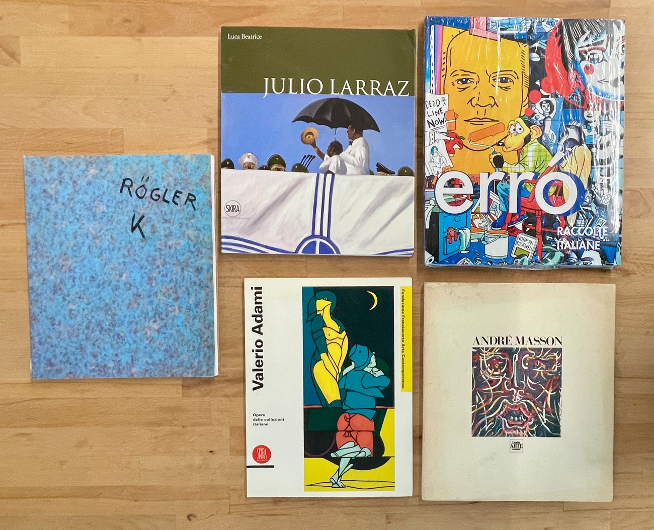ARTE ITALIANA DEL DOPOGUERRA - Lotto unico di 5 cataloghi