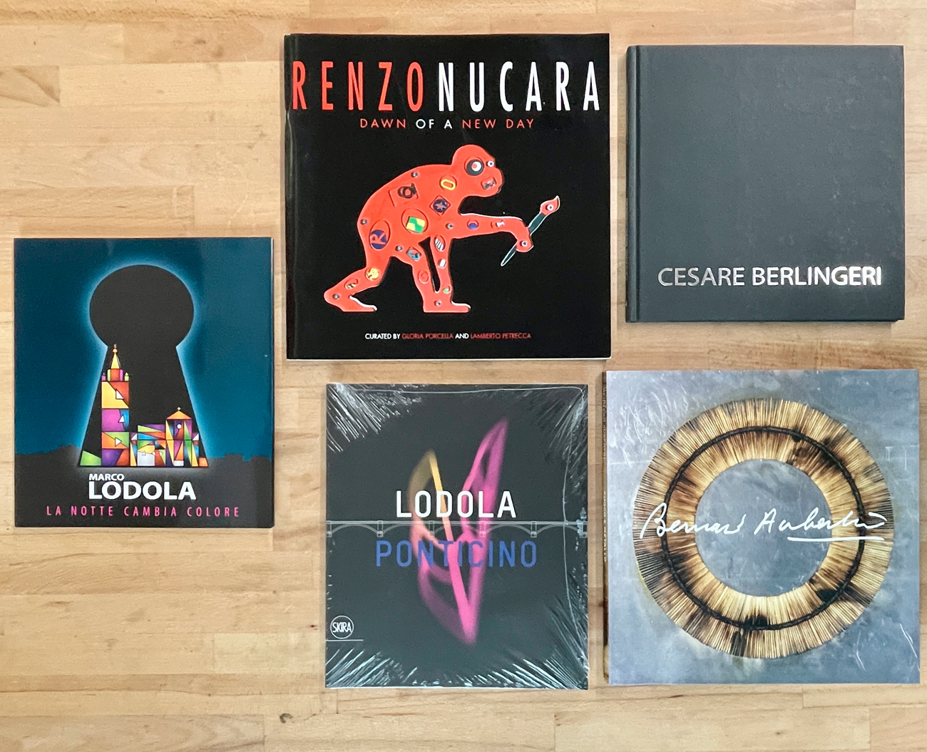 ARTE CONTEMPORANEA - Lotto unico di 5 cataloghi