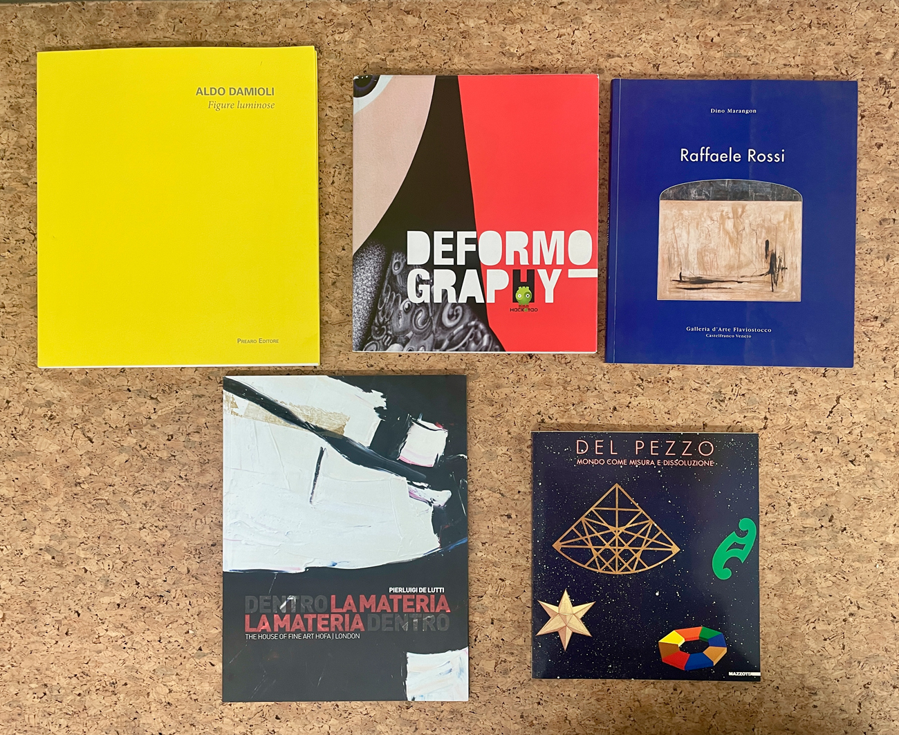 ARTE CONTEMPORANEA - Lotto unico di 5 cataloghi