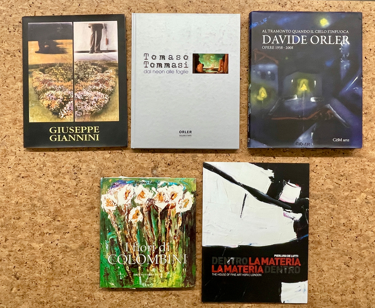 ARTE CONTEMPORANEA - Lotto unico di 5 cataloghi