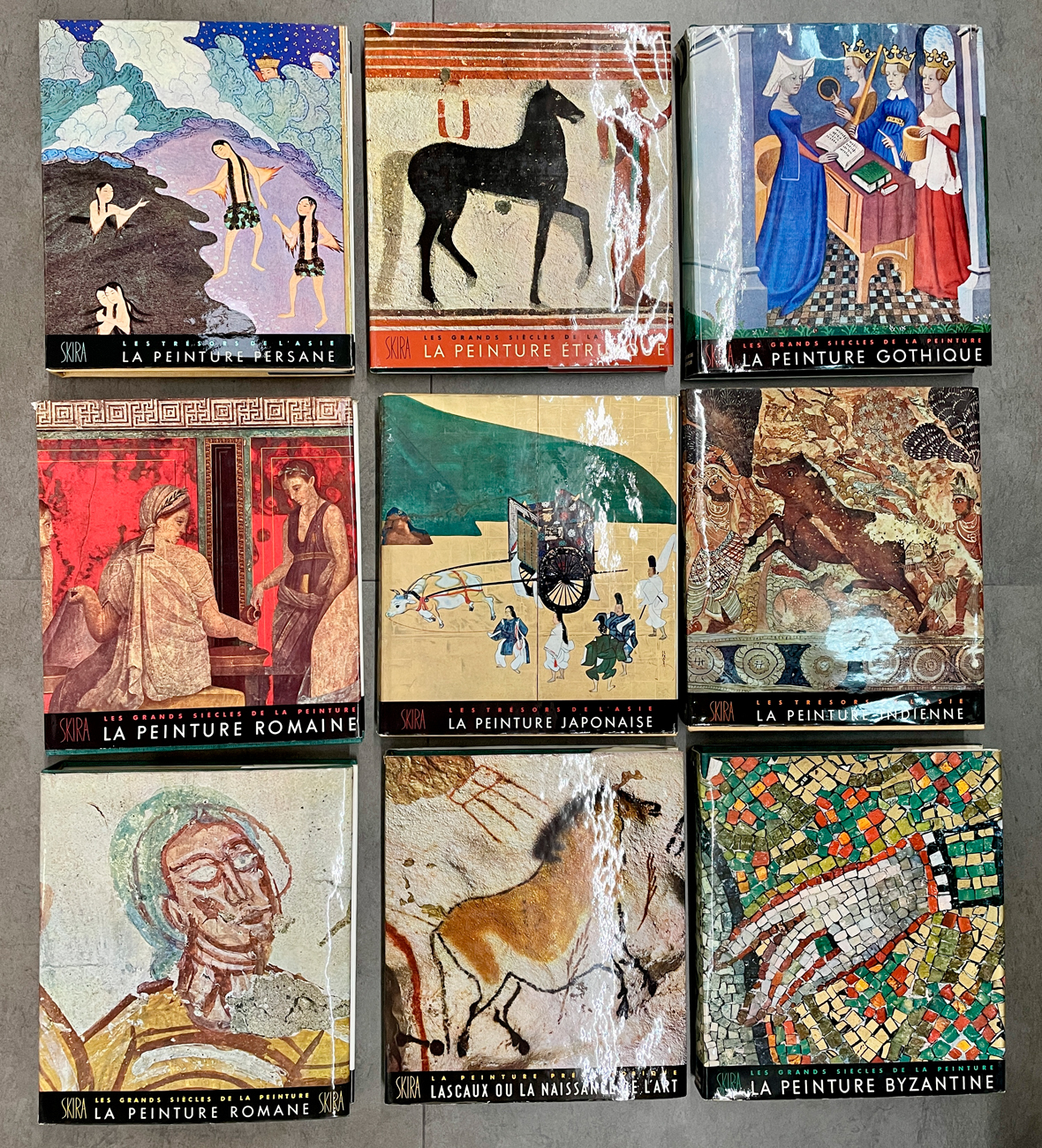 MANUALI DI STORIA DELL'ARTE - Lotto unico di 9 cataloghi