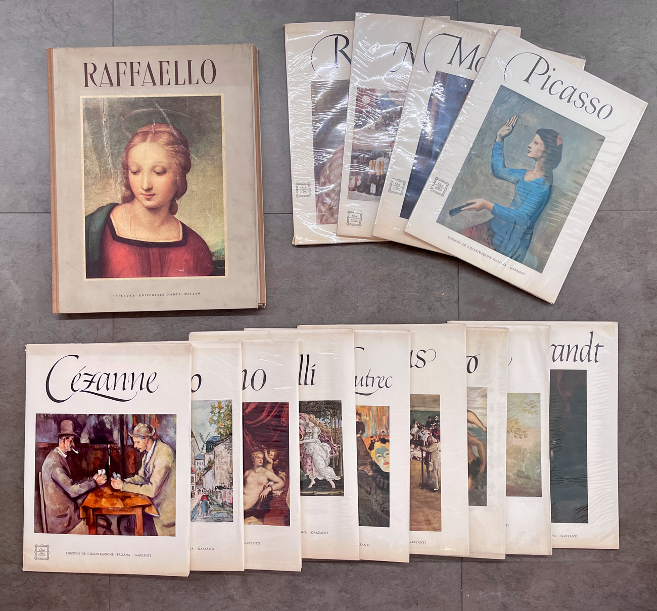 PROTAGONISTI DELLA STORIA DELL'ARTE - Lotto unico di numerose riviste e un catalogo
