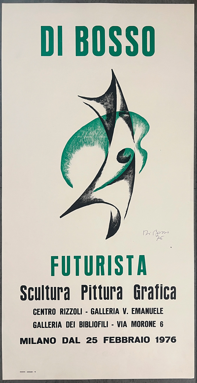 LOCANDINE AUTOGRAFATE (RENATO DI BOSSO) - Di Bosso, 1976
