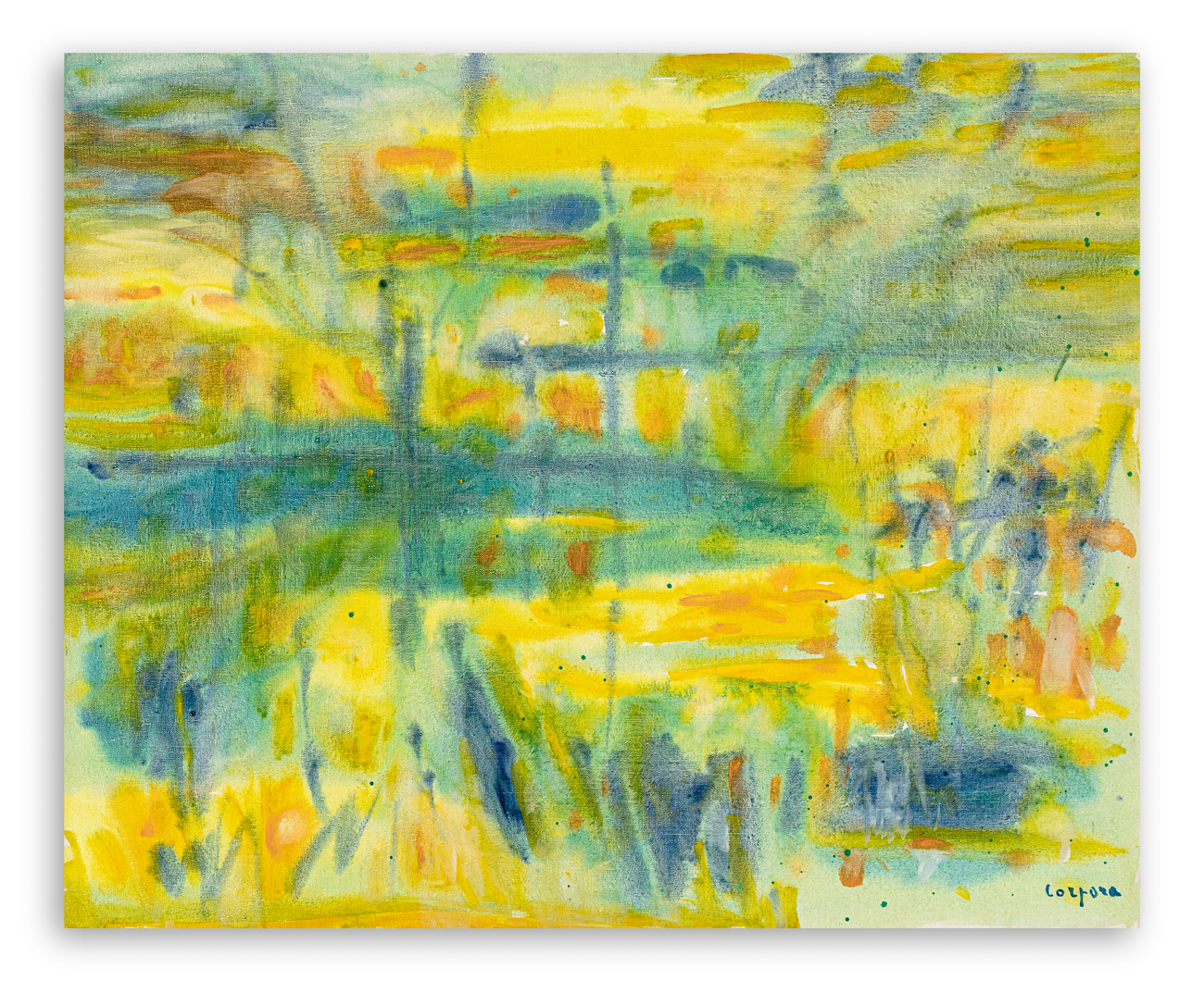 ANTONIO CORPORA (1909-2004) - Viaggio nell'estate, 1986