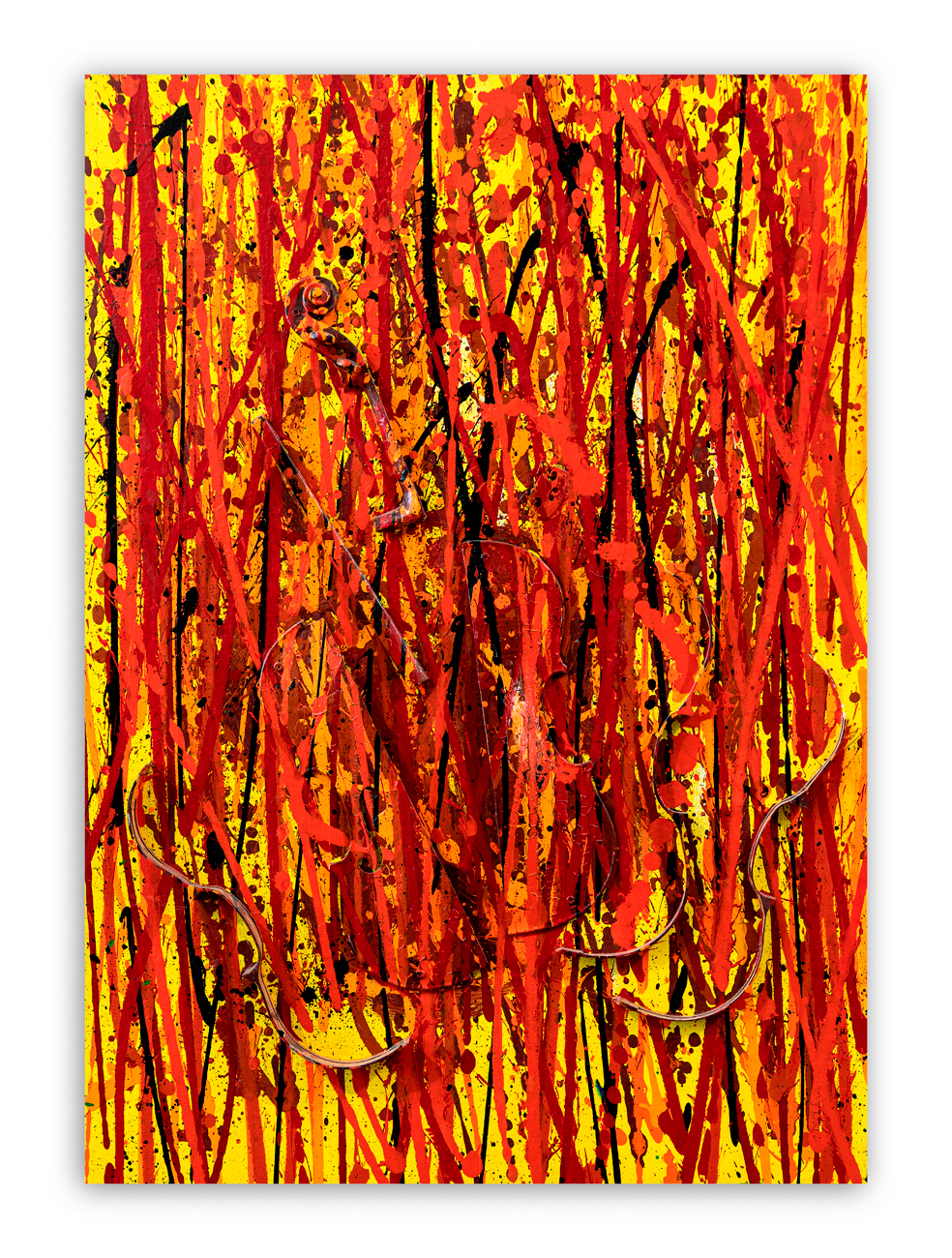FERNANDEZ ARMAN (1928-2005) - Senza Titolo, 2001