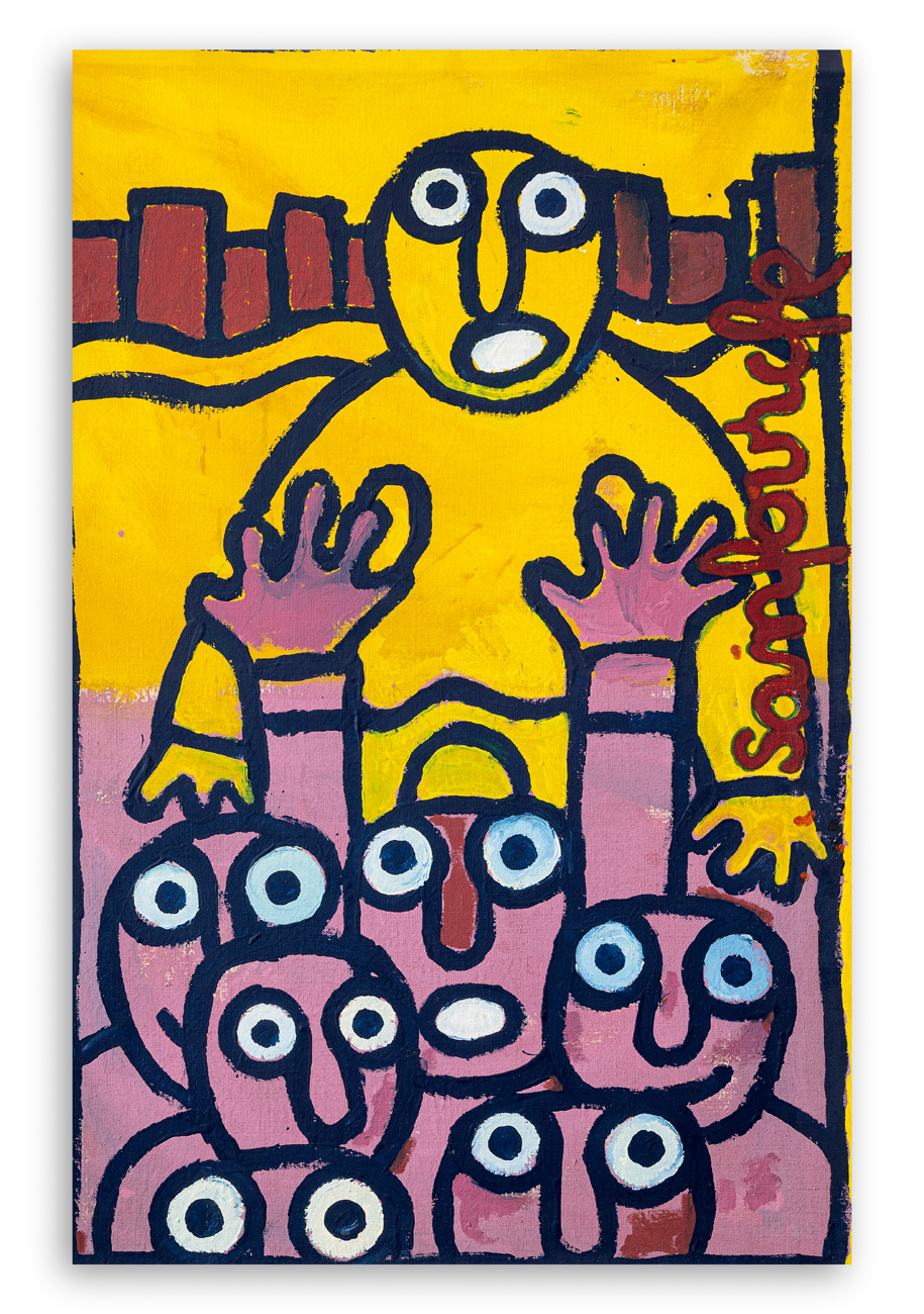 JEAN-JOSEPH SANFOURCHE (1929-2010) - Senza Titolo