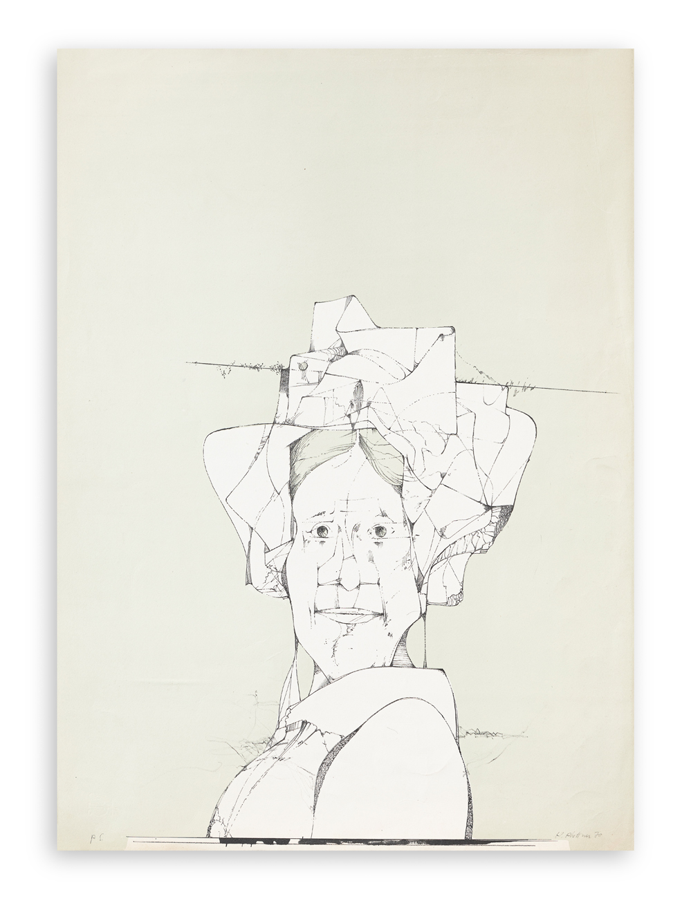 KARL PLATTNER (1919-1986) - L'acconciatura, 1970