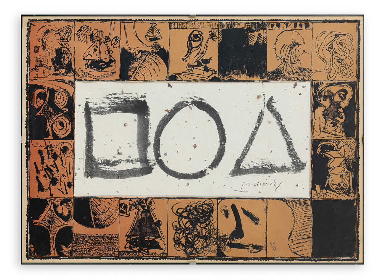 PIERRE ALECHINSKY (1927) - L'universo, 1968