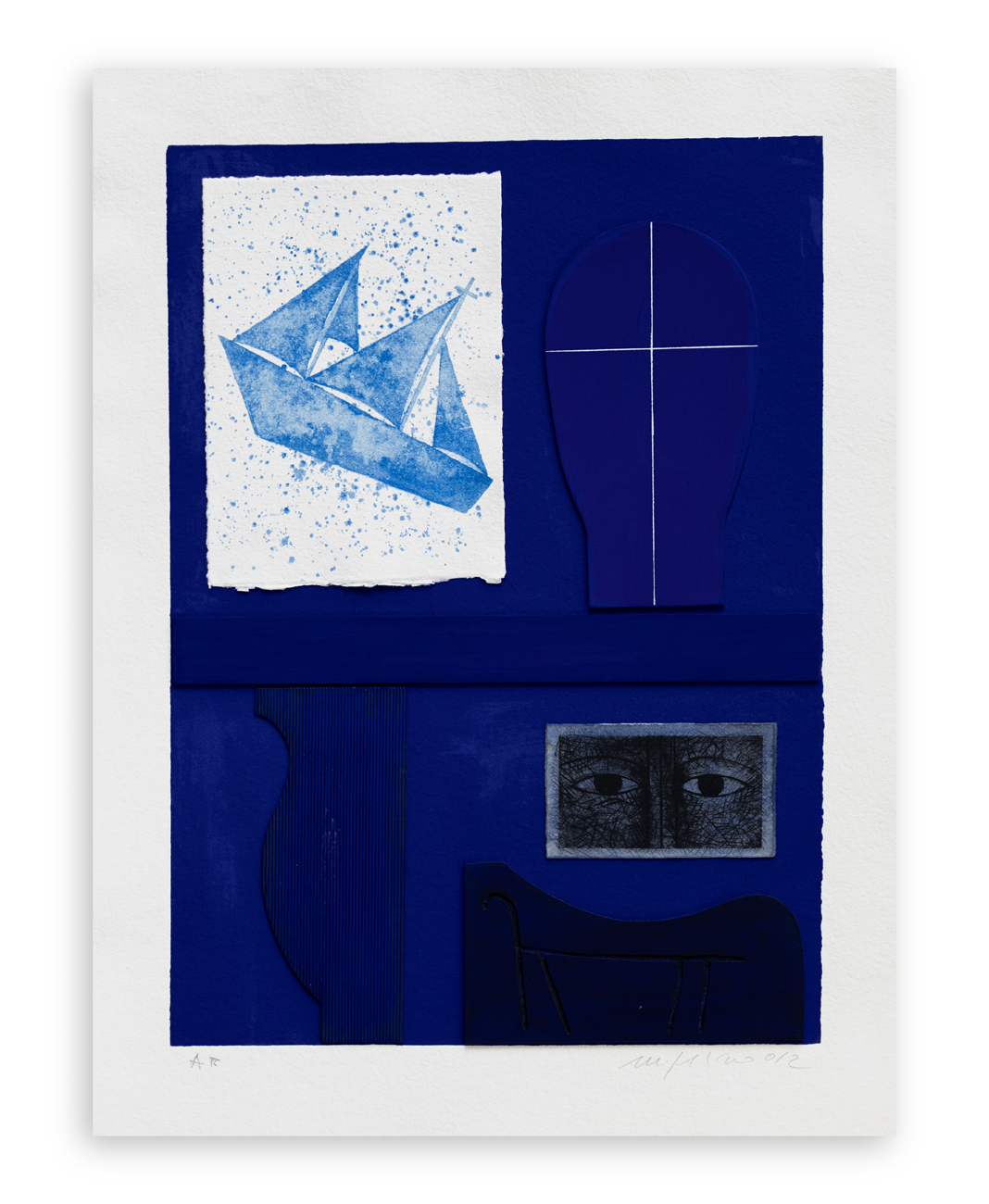 MIMMO PALADINO (1948) - Senza Titolo, 2014