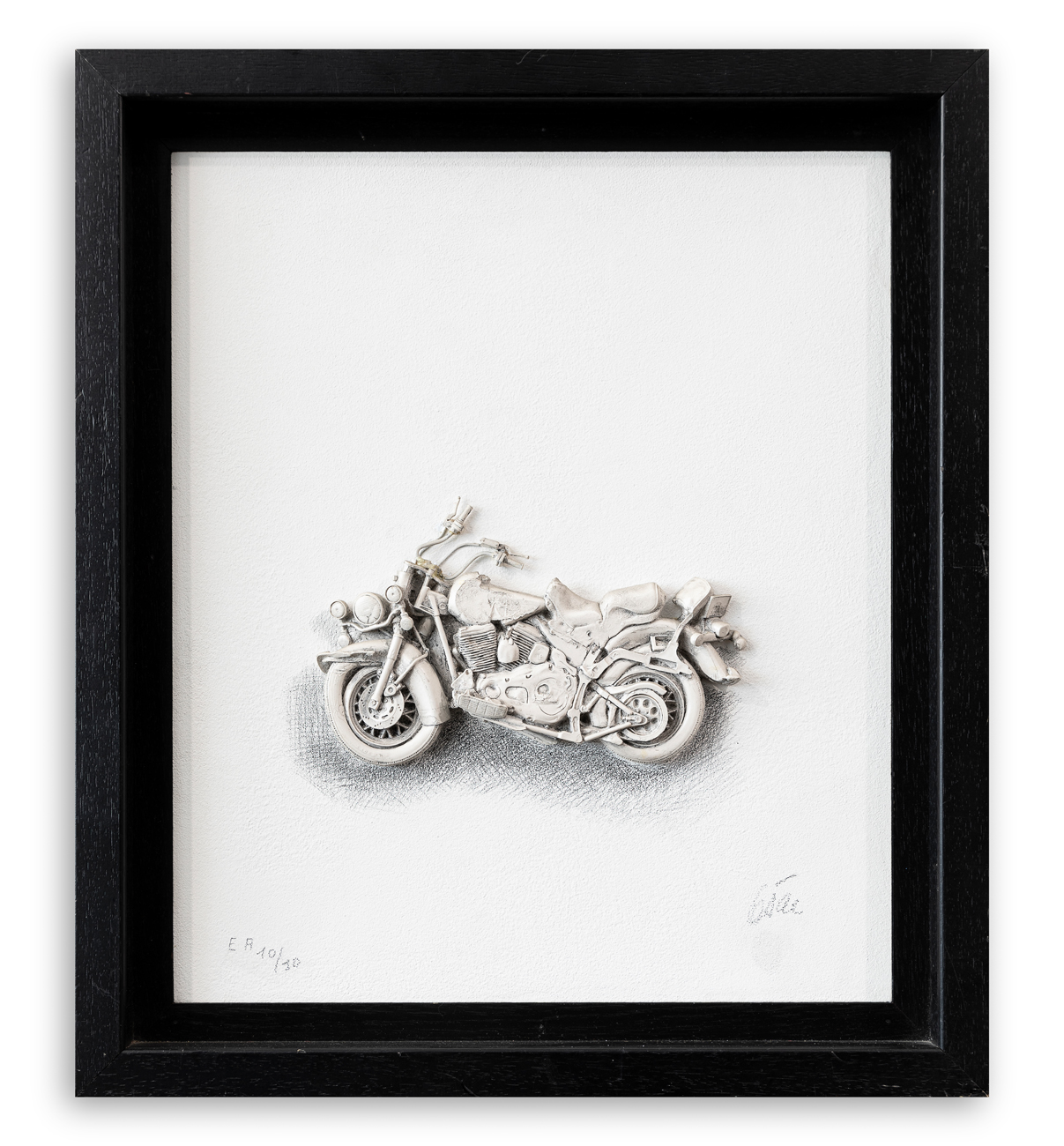 CÉSAR BALDACCINI (1921-1998) - Moto écrasée, 1995