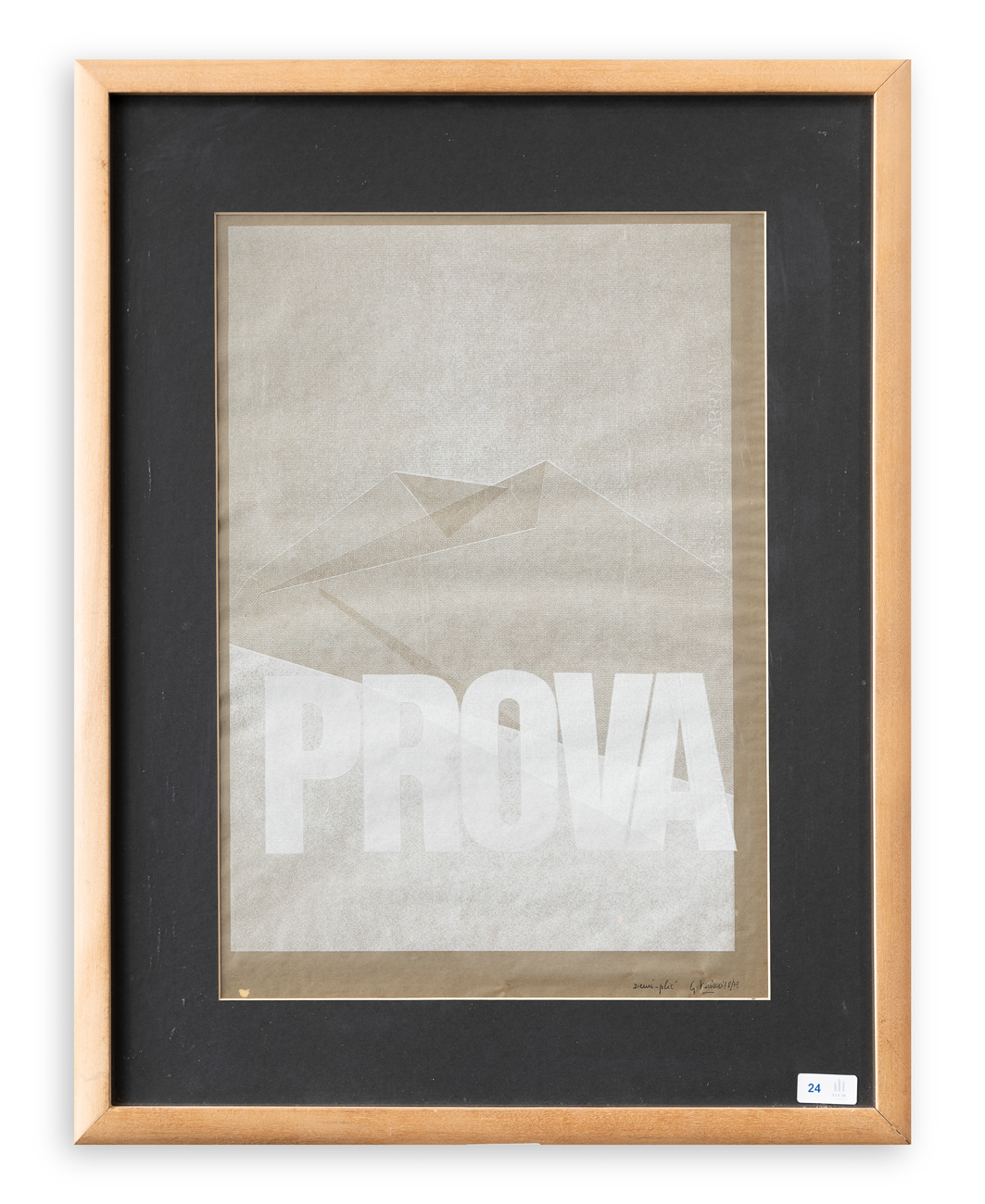 GRAZIA VARISCO (1937) - Prova demi-pilè, 1978-1979