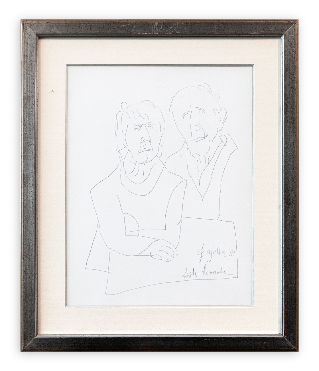 GUIDO PAJETTA (1898-1987) - Senza Titolo, 1981