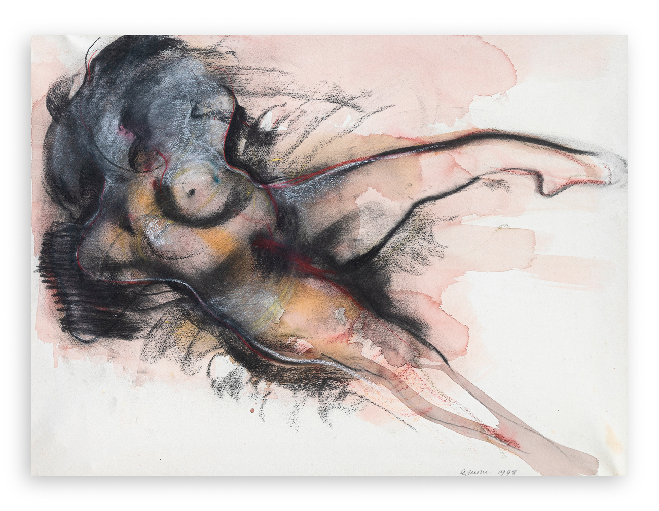 GIUSEPPE AJMONE (1923-2005) - Senza Titolo, 1998