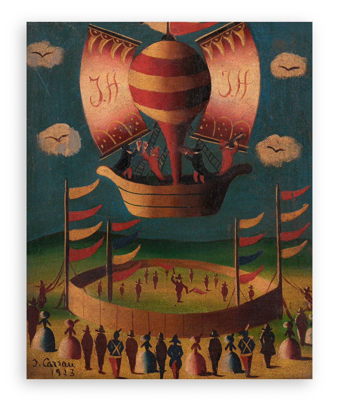 JEAN CARRAU (1920-1996) - Senza Titolo, 1923