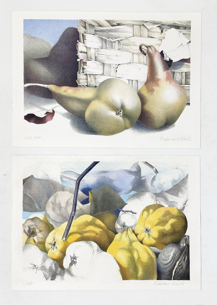 ROSEMARIE WÜRTH (1938) - Lotto unico composto da 2 opere grafiche