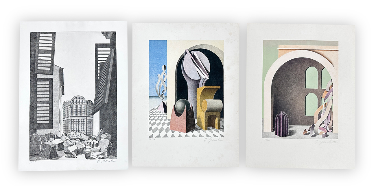 WILHELM BEUERMANN (1937-2006) - Lotto unico - composto da 3 opere grafiche