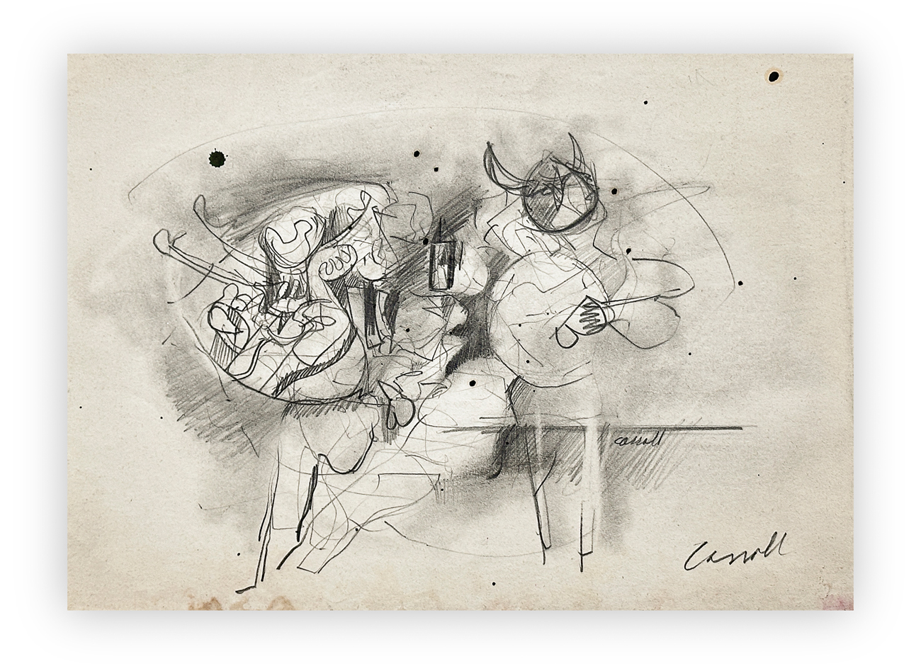 ROBERT CARROLL (1934-2016) - Senza Titolo