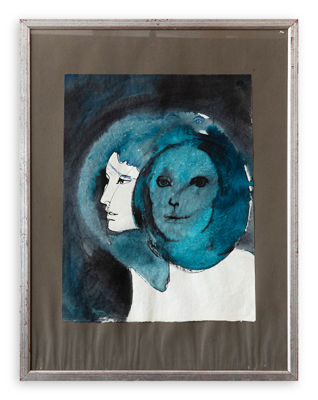 AUTORE INDECIFRATO - Senza Titolo, 1971