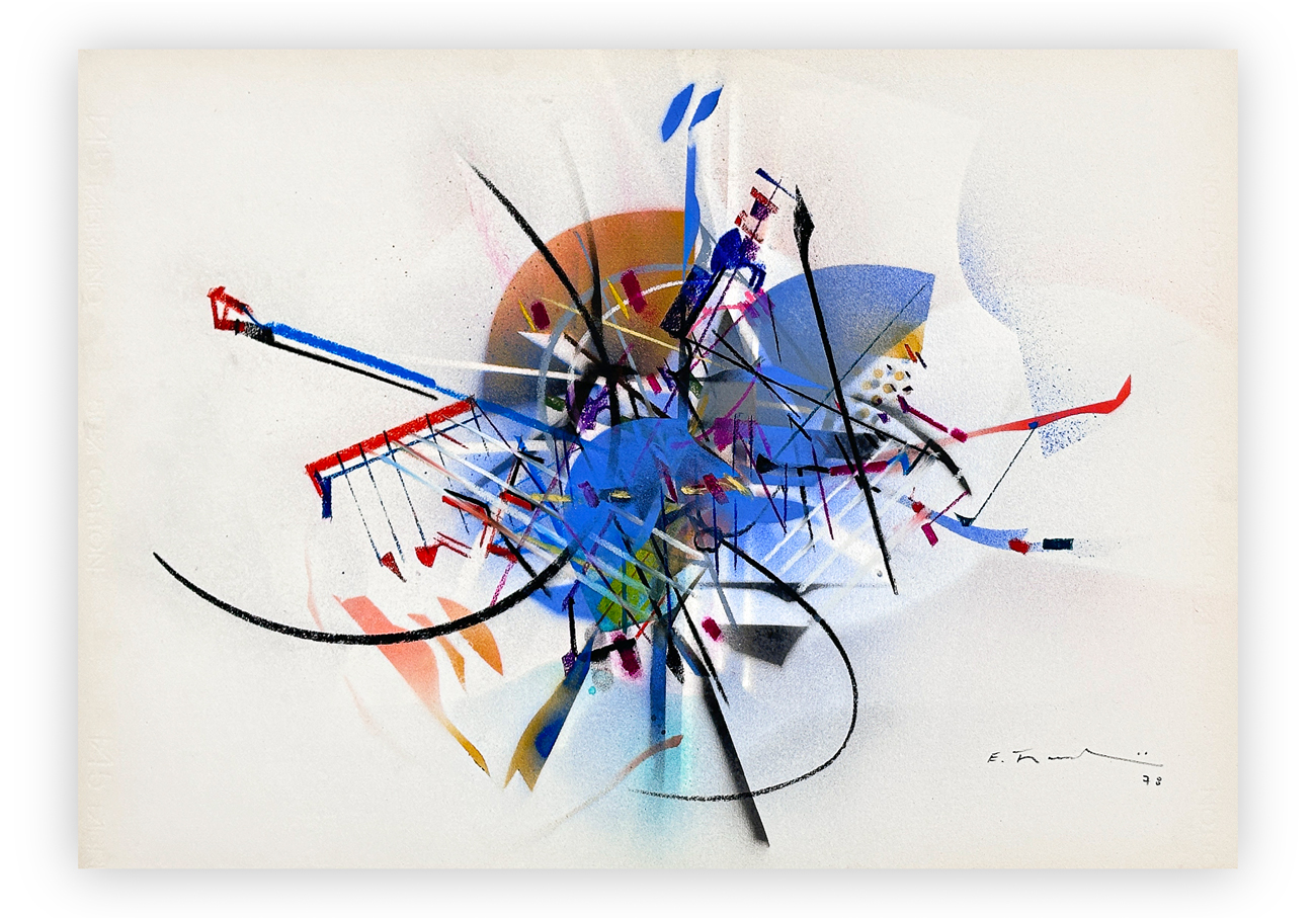 EDOARDO FRANCESCHINI (1928-2006) - Senza Titolo, 1978