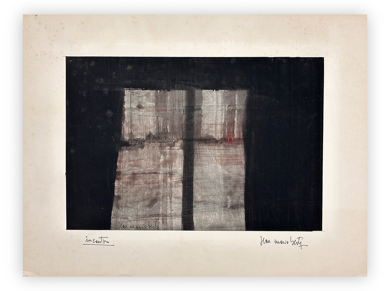 JEAN MARIO BERTI (1917-1991) - Incontro