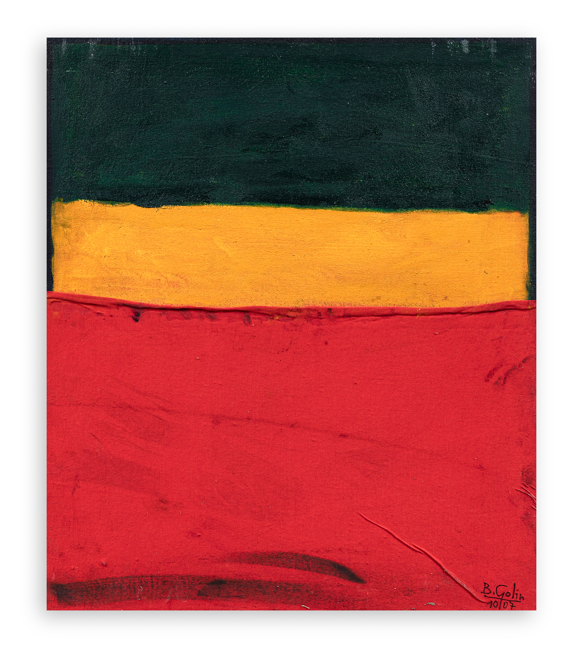 BRUNO GOLIM - Amore, gioia e speranza, 2007