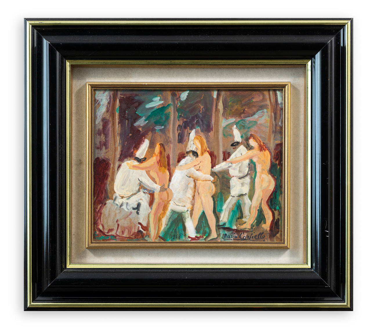 MARIO CORTIELLO (1907-1982) - Pulcinella, 1968