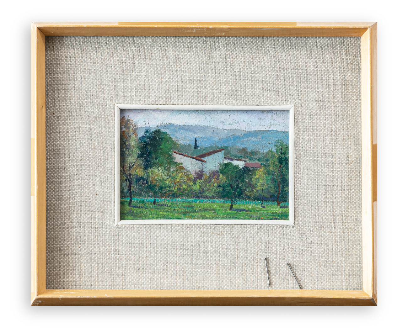 ALDO AUGUSTO BACCINETTI (1903-1990) - Firenze. Paesaggio Fiorentino