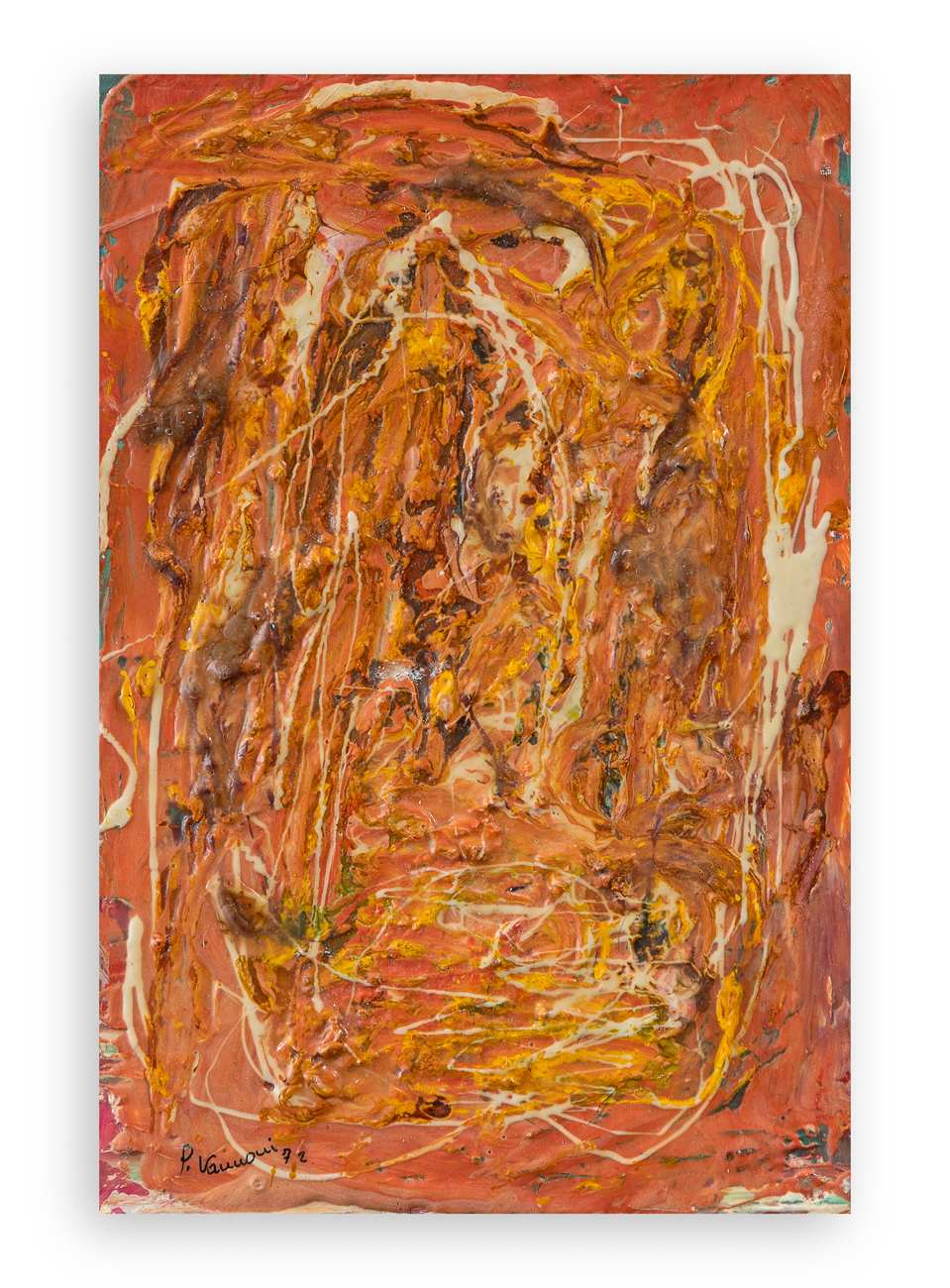 PIERA VANNONI - Abrasione concettuale, 1972