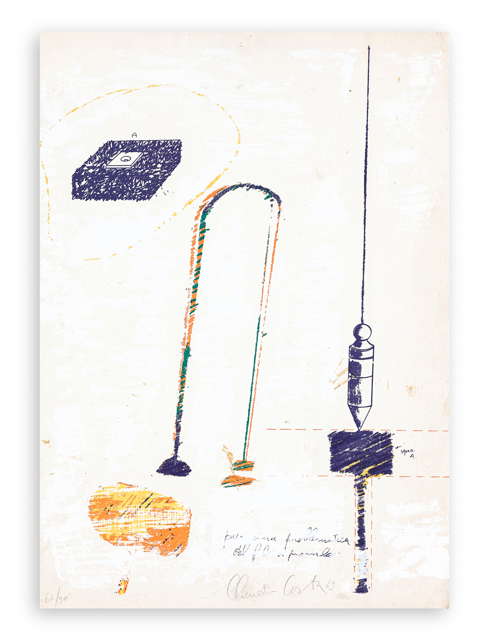 CLAUDIO COSTA (1942-1995) - Senza Titolo, 1969