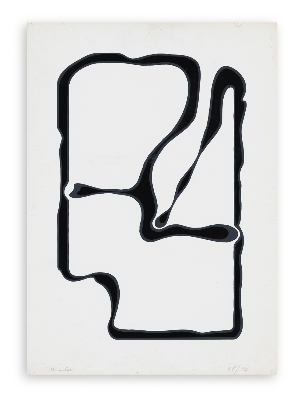 PLINIO MESCIULAM (1926-2021) - Senza Titolo, 1969