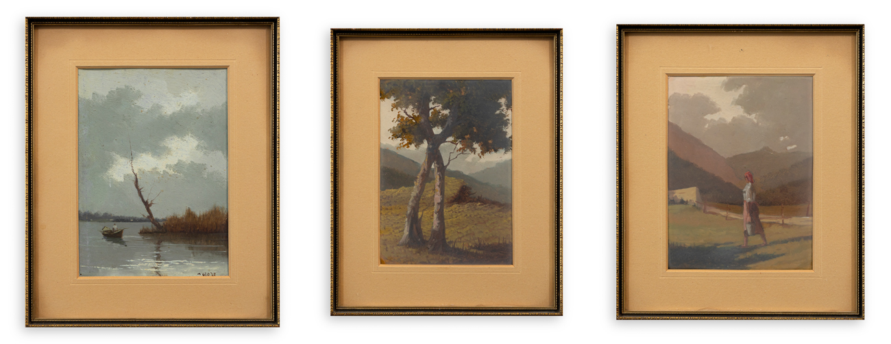 ANONIMO - Lotto unico di 3 opere