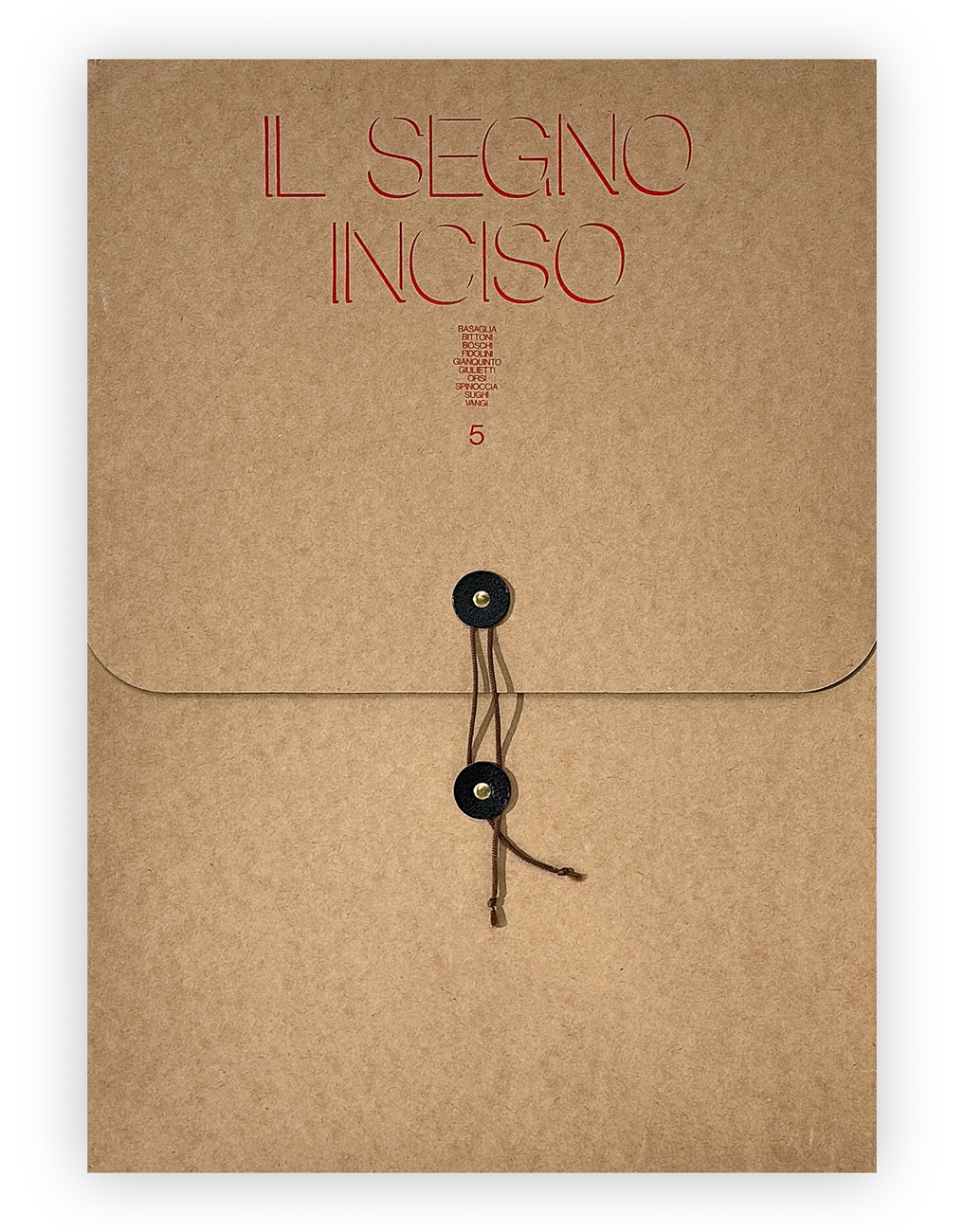 AUTORI VARI - Il segno inciso 5, 1975 circa