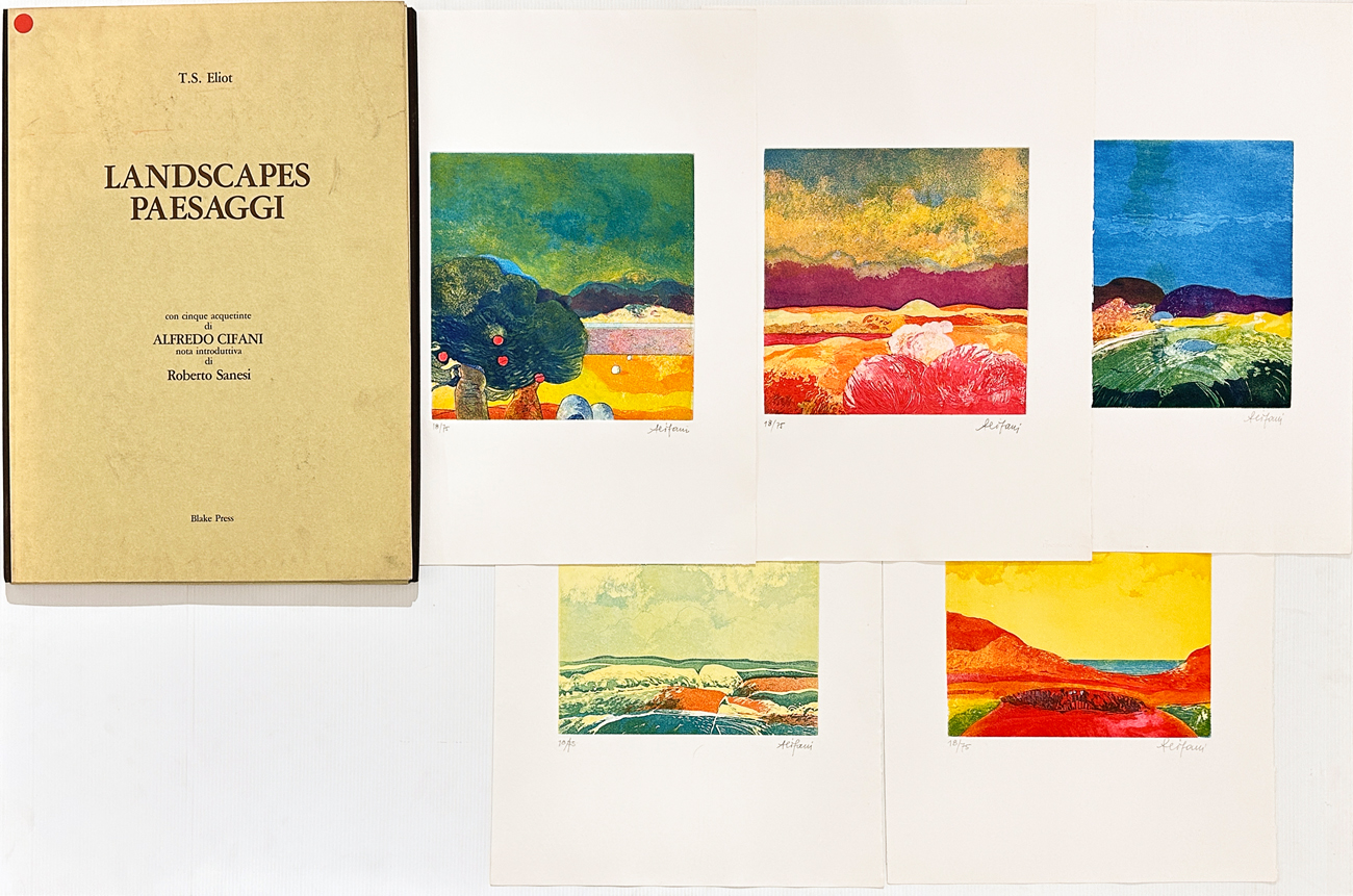 ALFREDO CIFANI (1939) - Landscapes (paesaggi), 1981