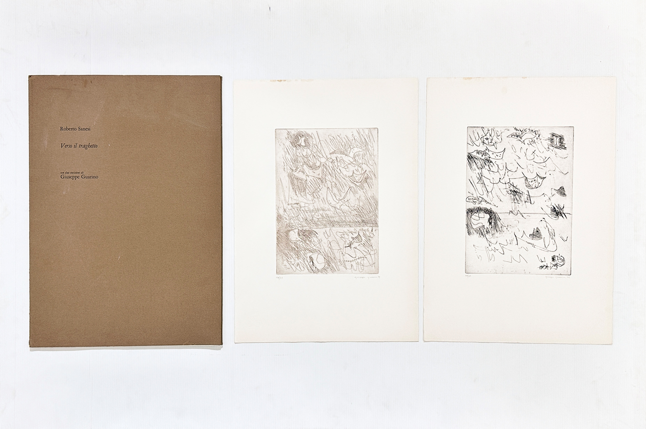 EDIZIONI D'ARTE (GIUSEPPE GUARINO E REMO GIATTI) - Lotto unico di 2 edizioni d'arte