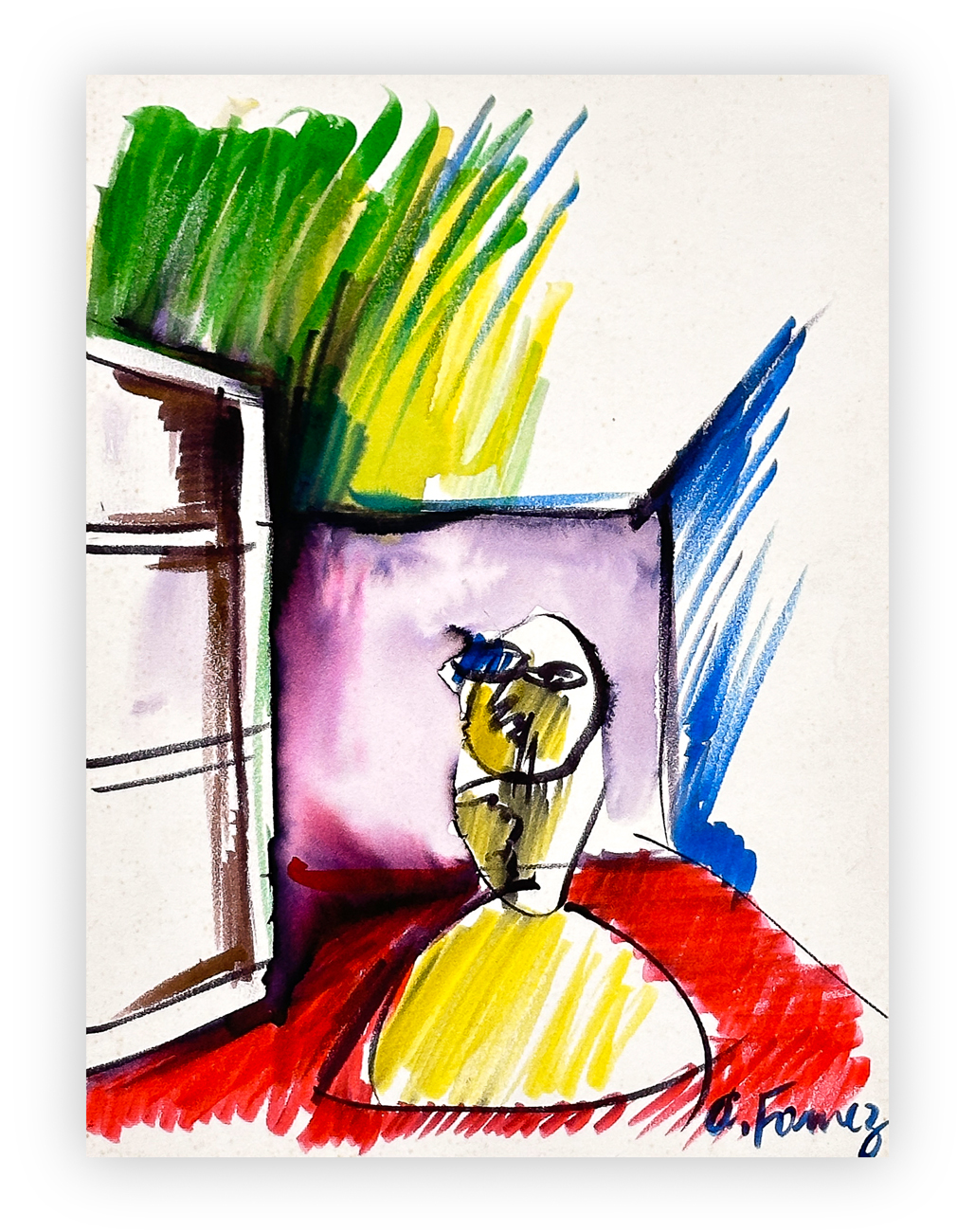 ANTONIO FOMEZ (1937) - Senza Titolo