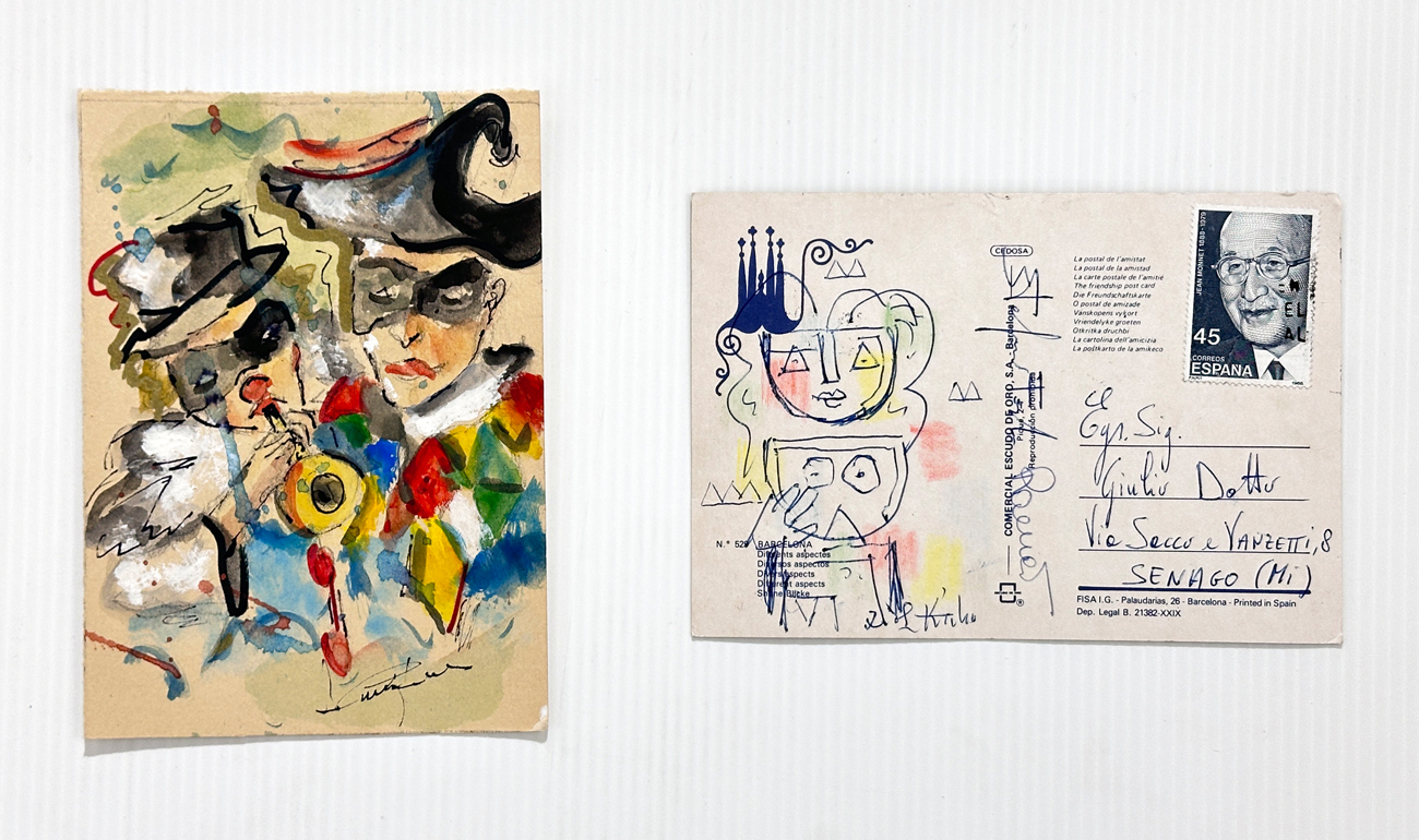 AUTORI VARI (ANONIMO E KODRA) - Lotto unico composto da 2 opere