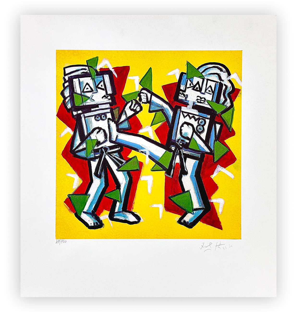 IBRAHIM KODRA (1918-2006) - Senza Titolo