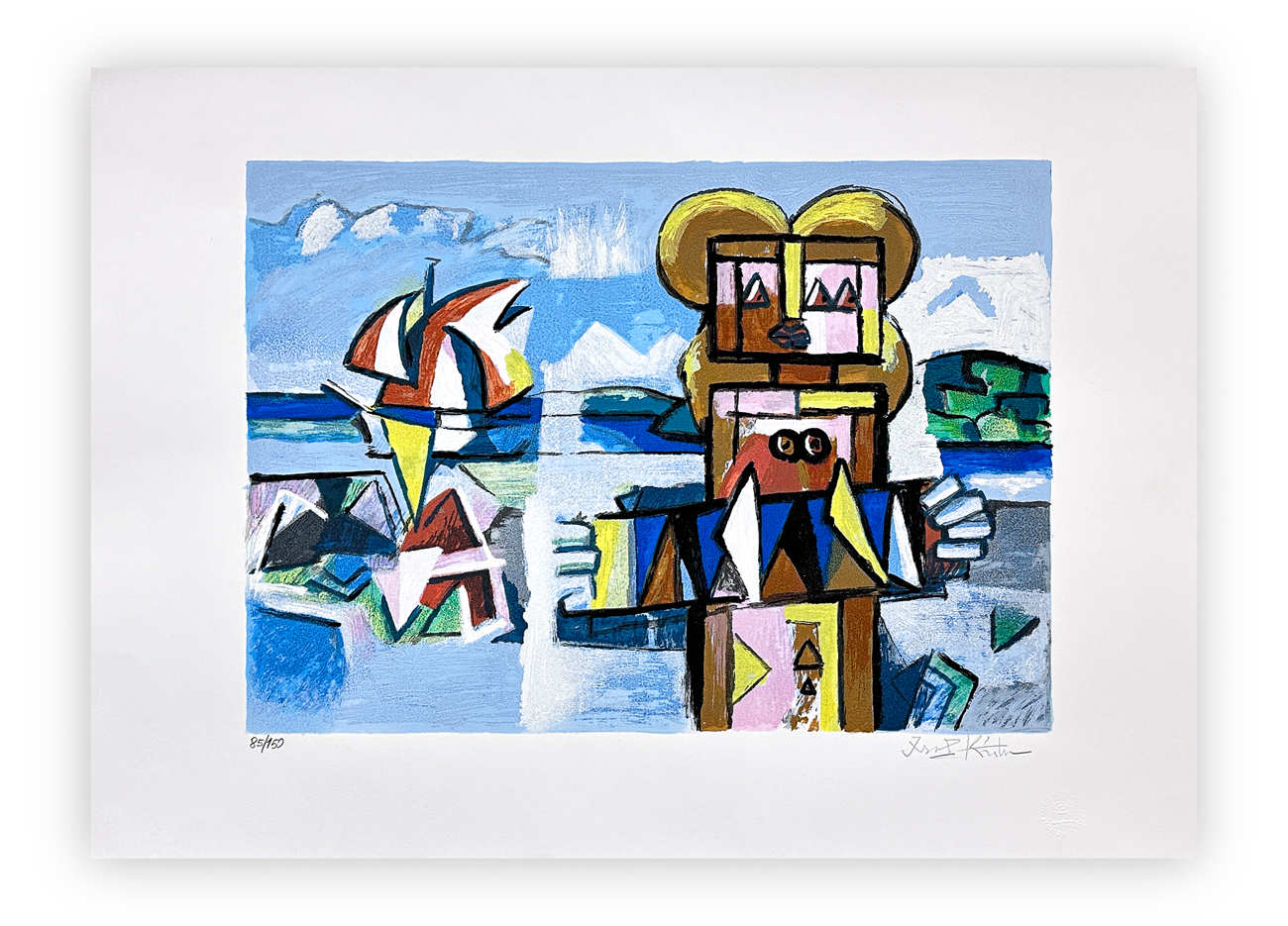 IBRAHIM KODRA (1918-2006) - Senza Titolo, 1983