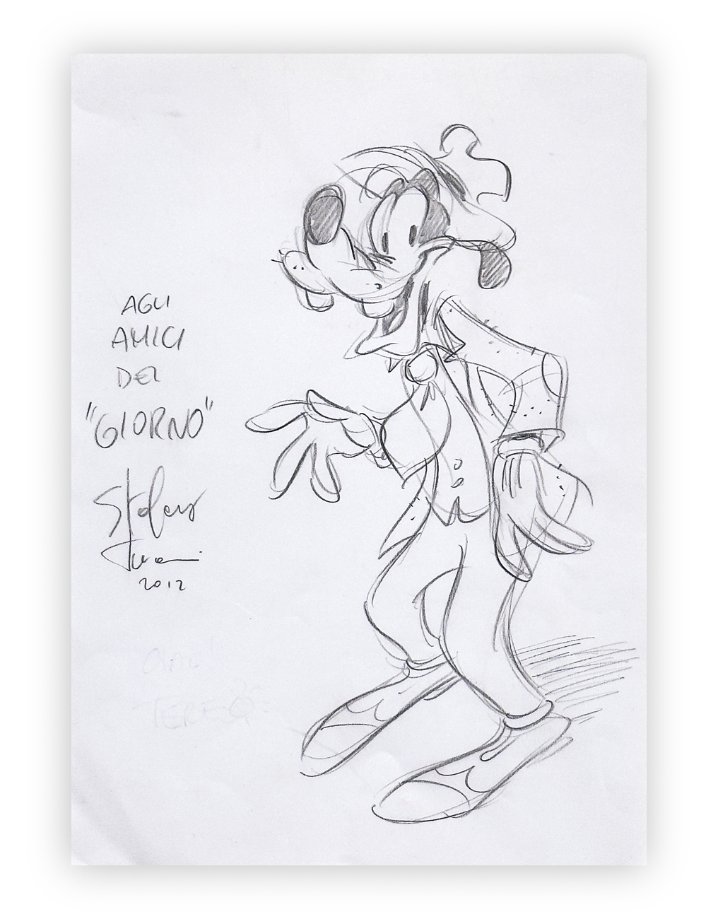 SERGIO STAINO (1940-2023) - Senza Titolo, 2012