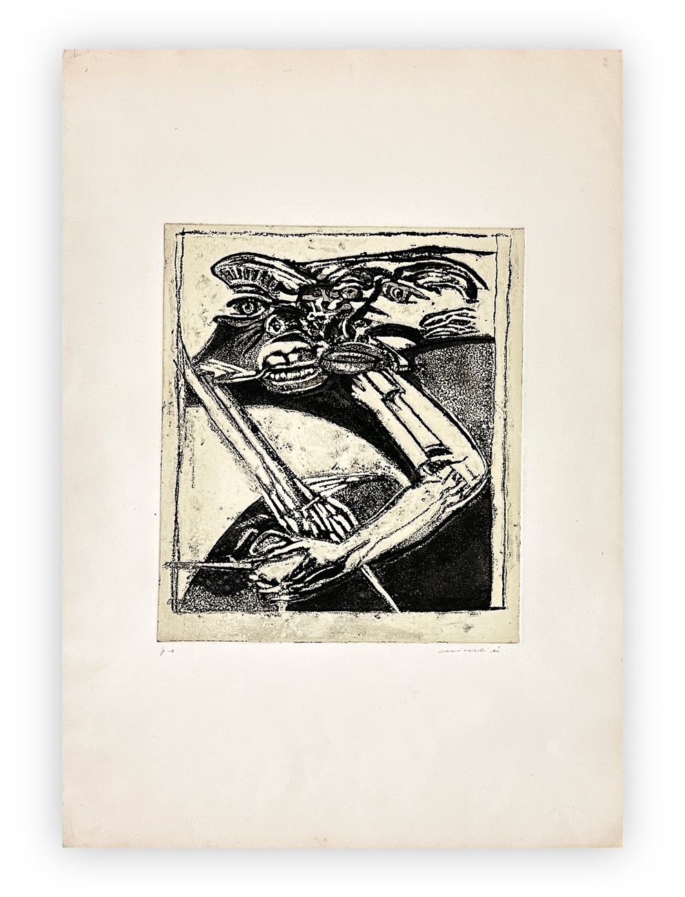 REMO BRINDISI (1918-1996) - Senza Titolo