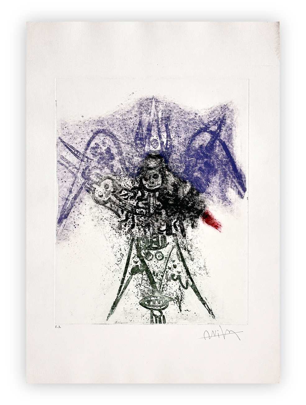 WIFREDO LAM (1902-1982) - Images, 1962