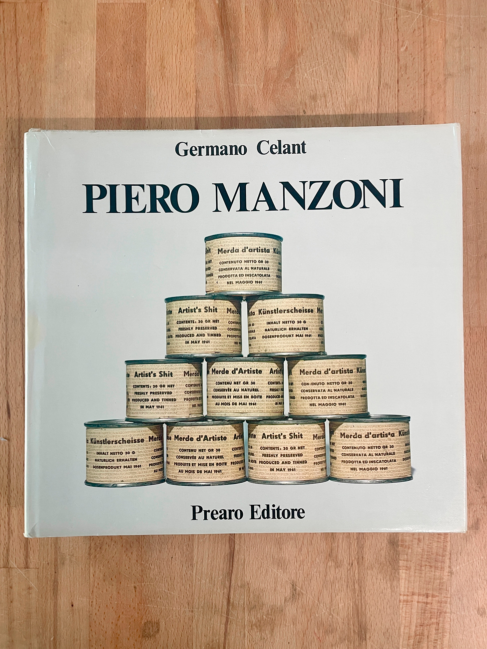 PIERO MANZONI - Piero Manzoni. Catalogo generale, 1975