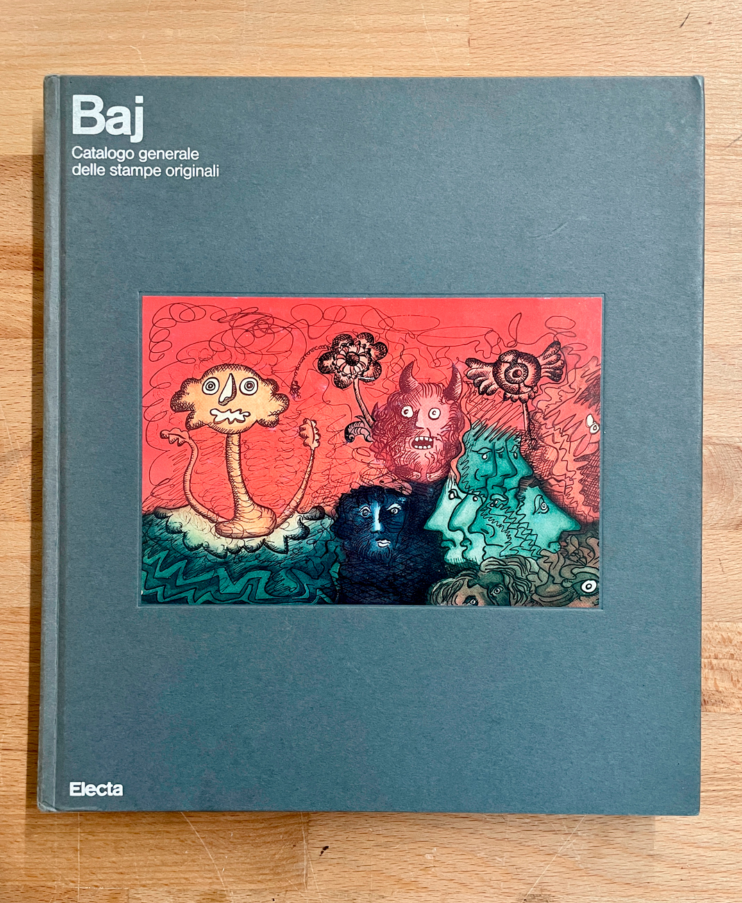 MONOGRAFIE DI ARTE GRAFICA (ENRICO BAJ) - Catalogo generale delle stampe originali, 1986