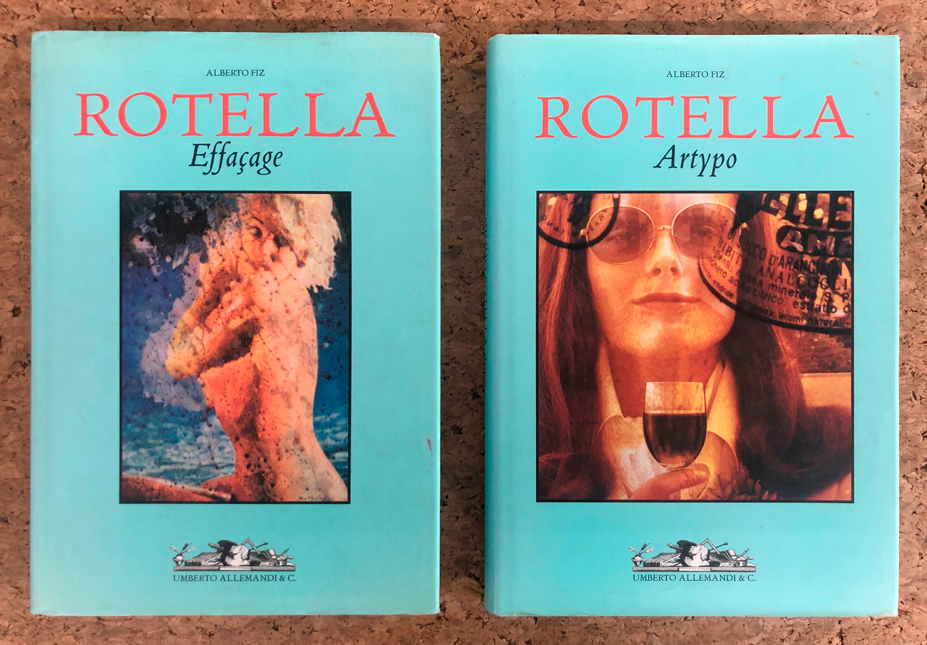 MIMMO ROTELLA - Lotto unico di 2 cataloghi