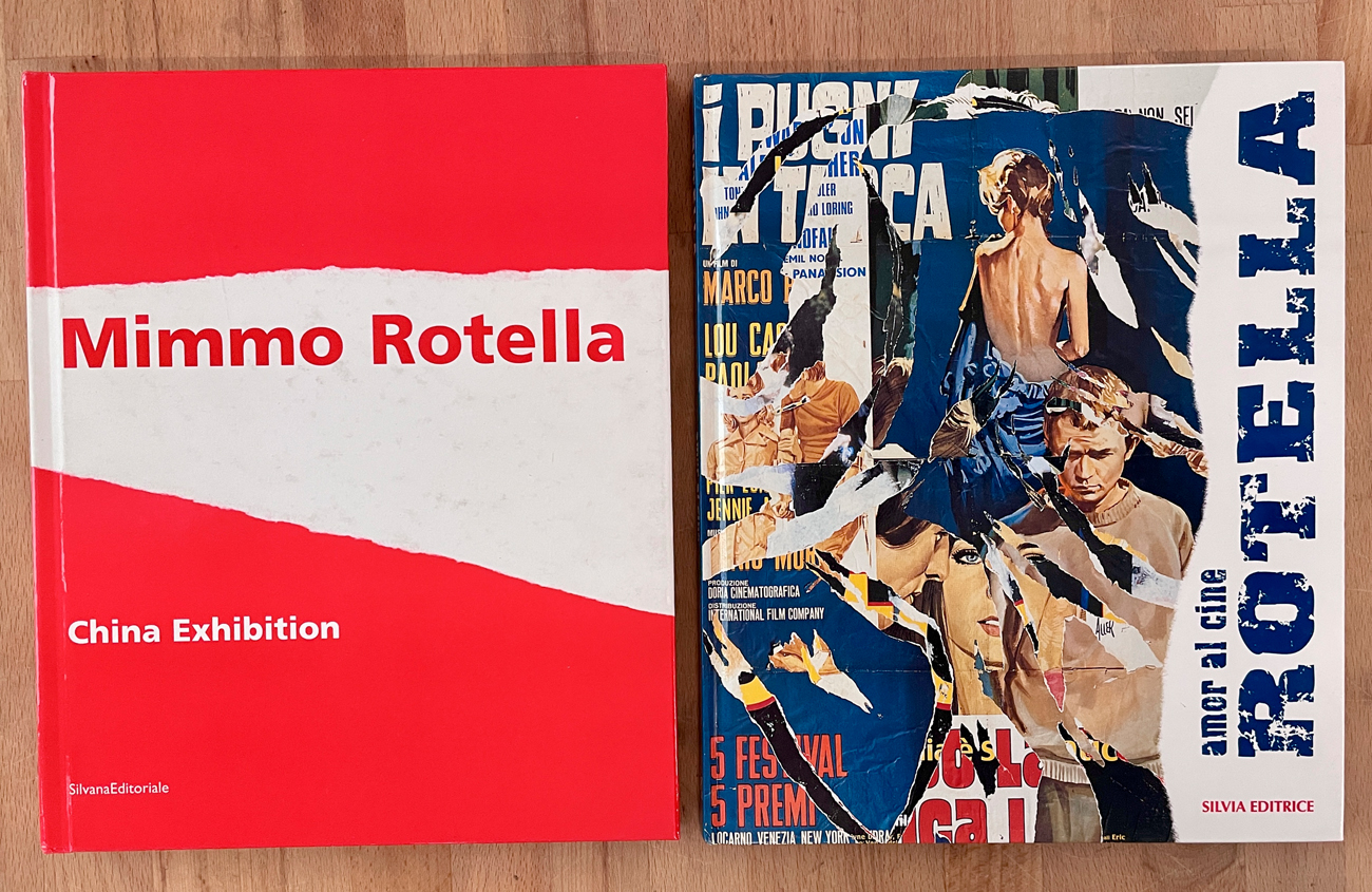 MIMMO ROTELLA - Lotto unico di 2 cataloghi