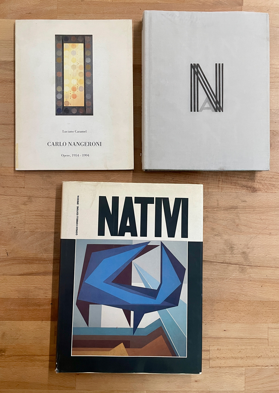 GUALTIERO NATIVI E CARLO NANGERONI - Lotto unico di 3 cataloghi