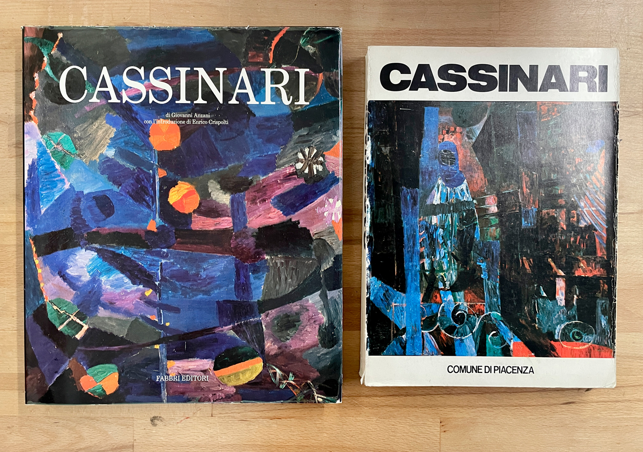 BRUNO CASSINARI - Lotto unico di 2 cataloghi