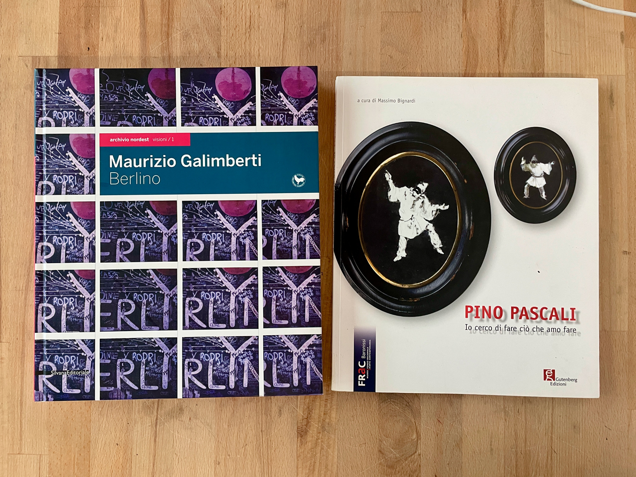 PINO PASCALI E GIULIO PAOLINI - Lotto unico di 2 cataloghi