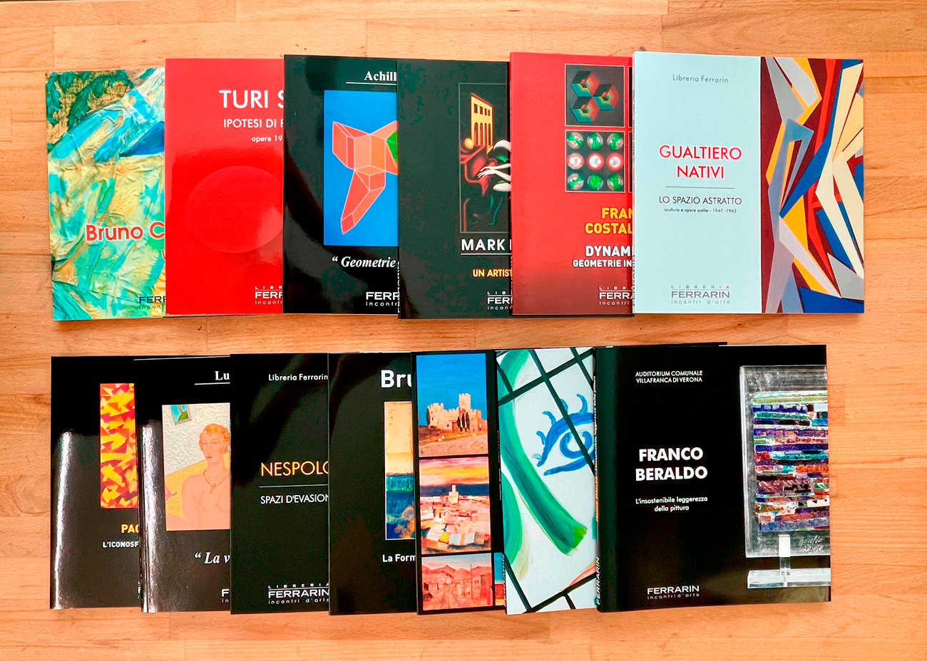 GALLERIA FERRARIN - Interessante lotto di 13 cataloghi